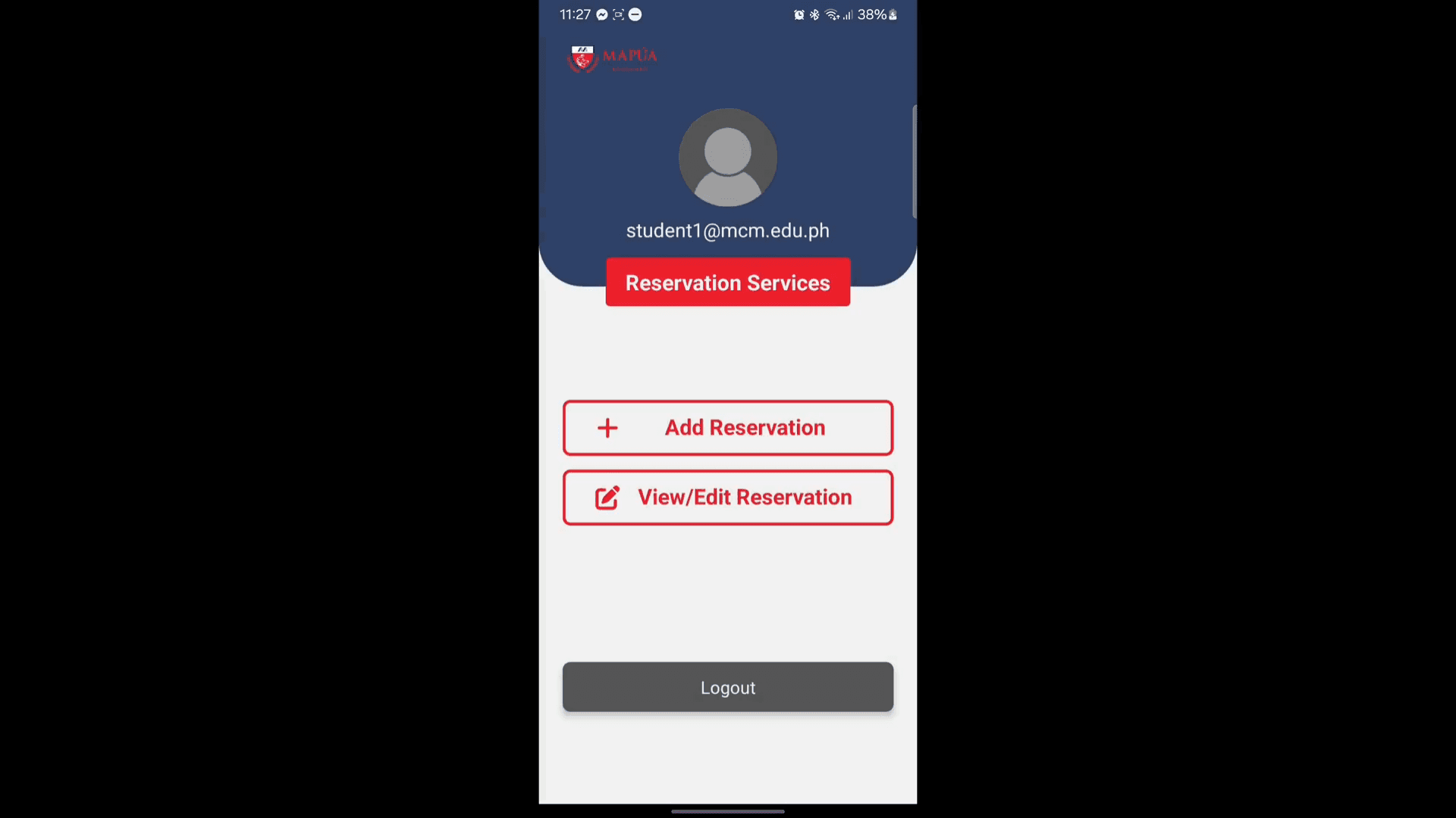 View availability and book campus facilities